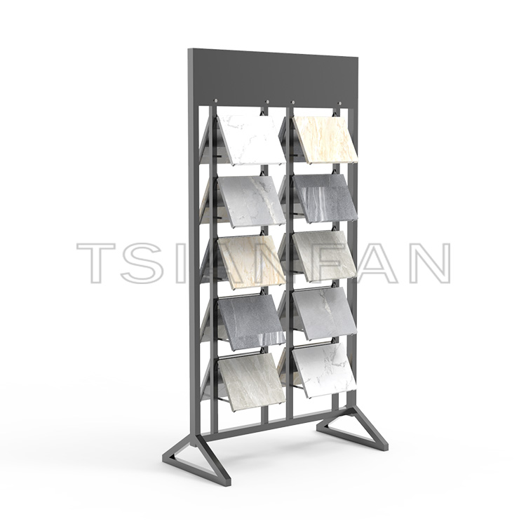 Marble display stand floor waterfall can be customized-SG030