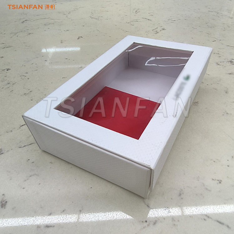 Quartz stone sample display box paper box white high quality style