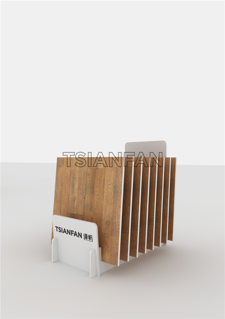 Simple wooden floor rack WE809