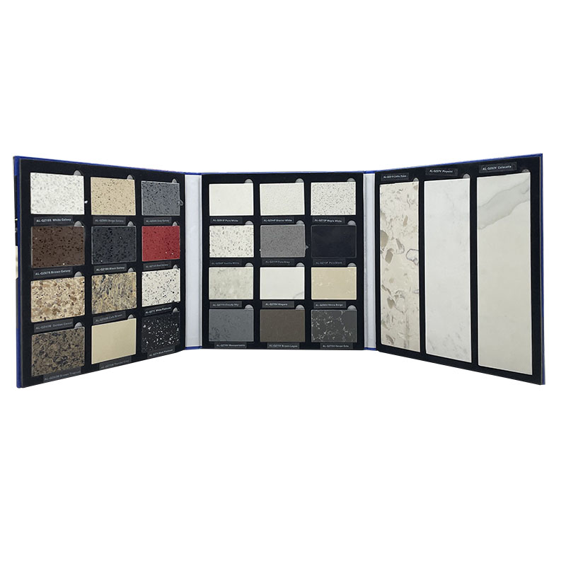 Stone Mosaic Ceramic Tile Sample EVA Cardboard Display Book