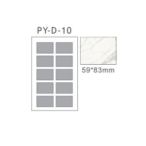 Plastic Stone Sample Book PY-D-10