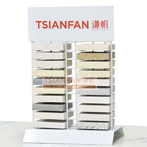 Countertop Stone Marble Granite Sample Display Rack Shelf Frame SRT010