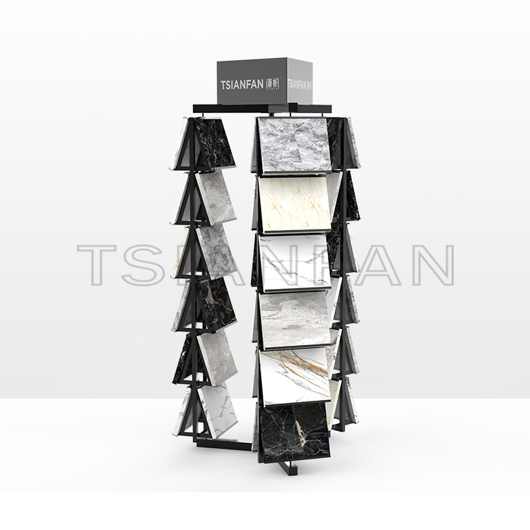 High Quality Metal display rack tile marble quartzite granite tile stone sample metal flooring rack srl598