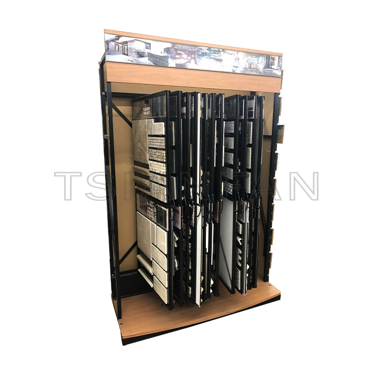 2023 factory design sample display frame metal flip-MF015