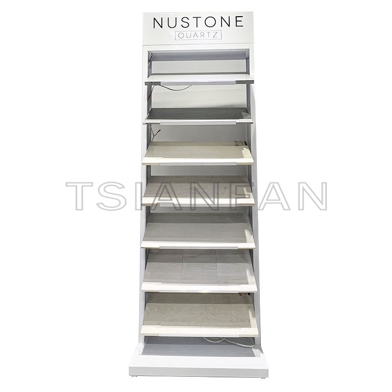Artificial Stone Chip Stone Siding Flooring Tile Sample Displays Tower-ST119