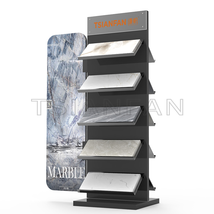 Factory direct selling affordable quartz stone stone show rack-SG507