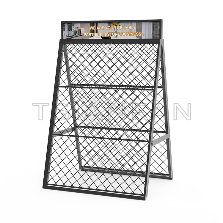 Special price Artificial stone display rack For Showroom SG902