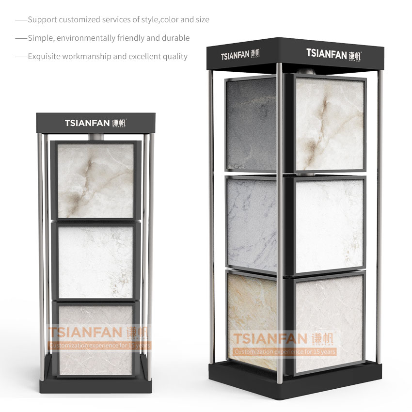 Wholesale quartz stone rotatable display cabinet manufacturer-SG1012