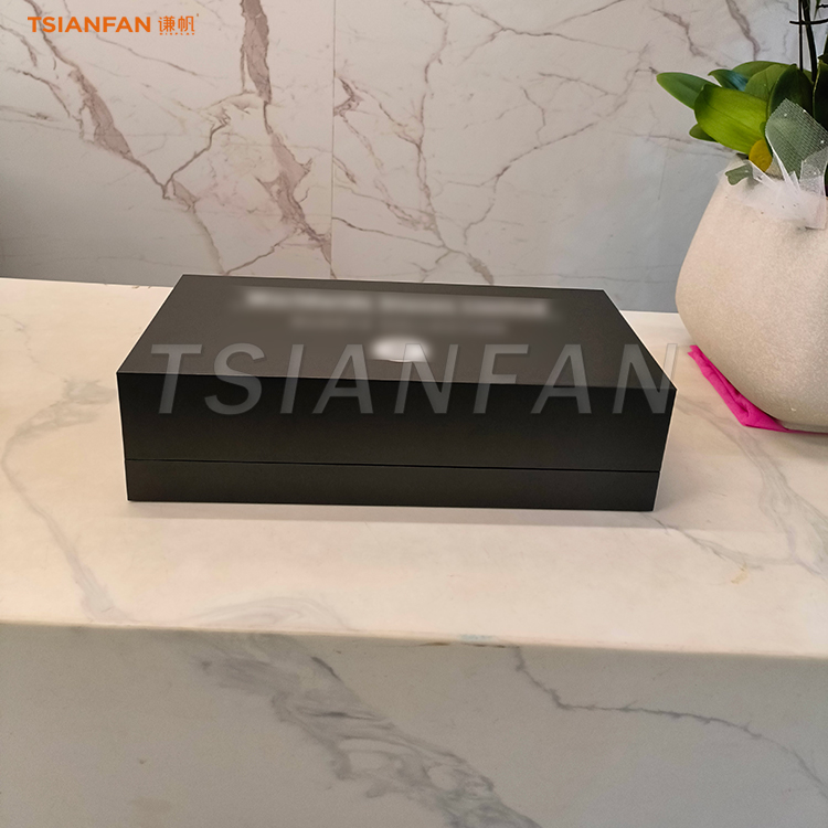 Granite display paper box clamshell classic display box