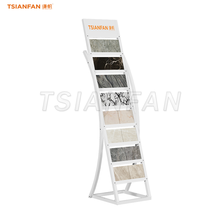 granite stone flooring stands marble sample display stands-SRL008