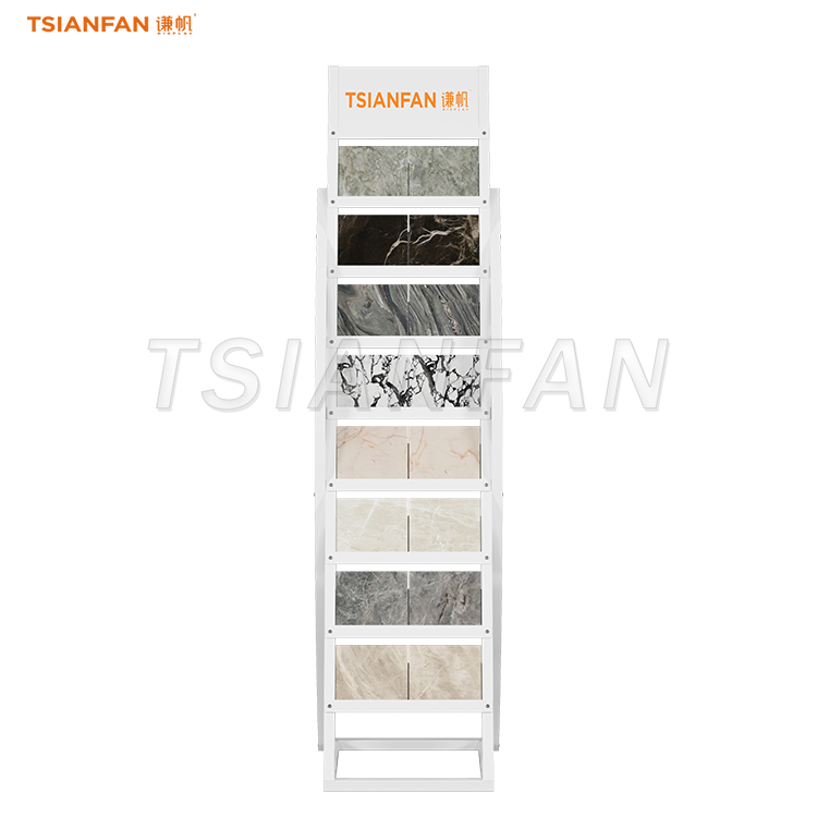 granite stone flooring stands marble sample display stands-SRL008