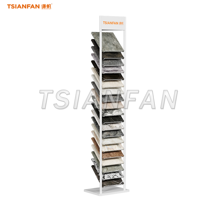 floor tiles display rack stone sample display rack-SRL004