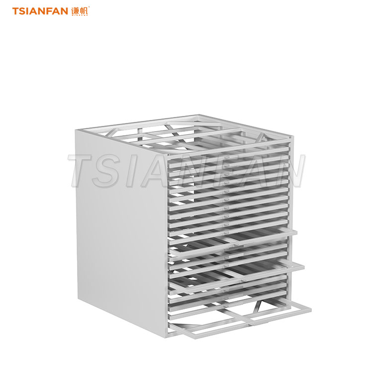 cuboid ceramic tiles display cabinet-CC010