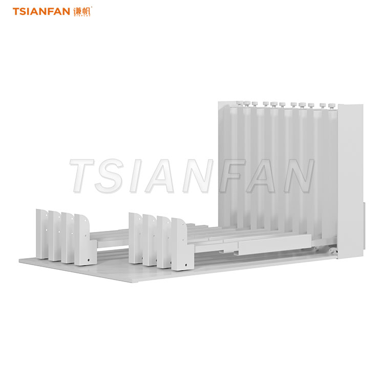 ceramic tiles sliding display rack metal display stand-CT606