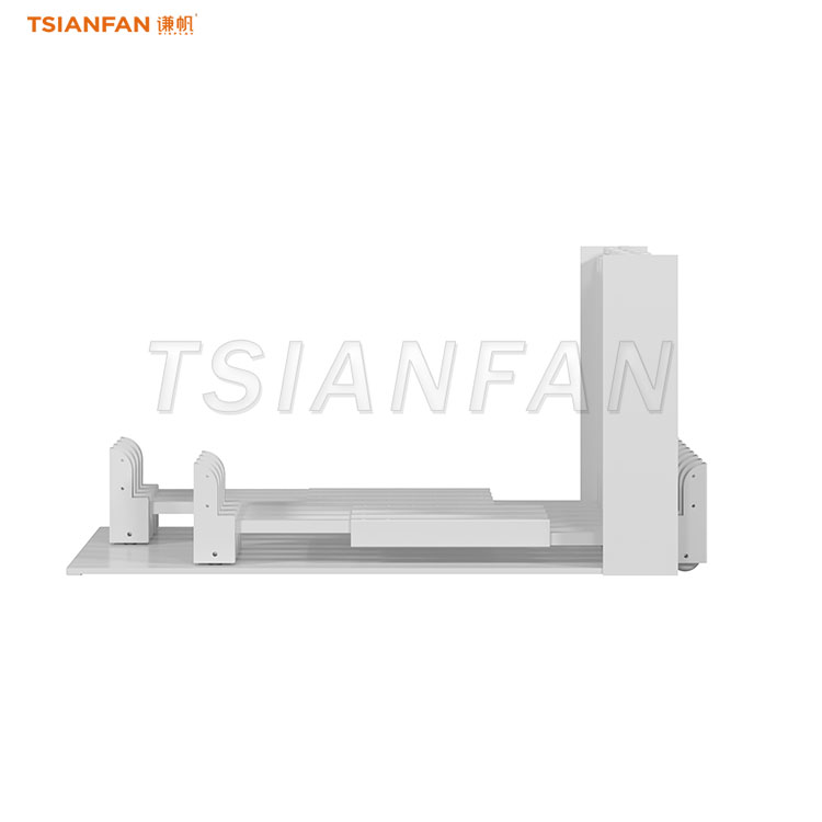 ceramic tiles sliding display rack metal display stand-CT606