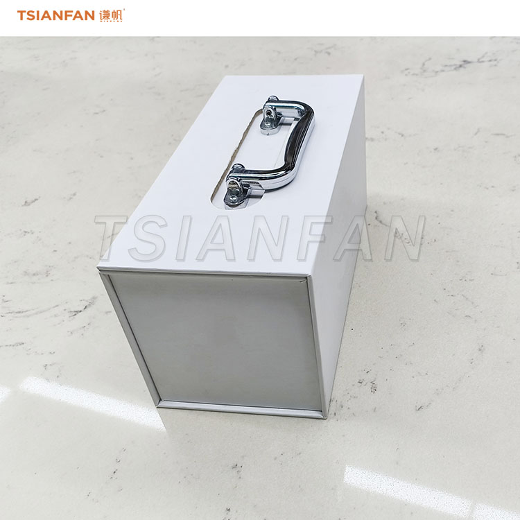 display boxes for sample granite stone