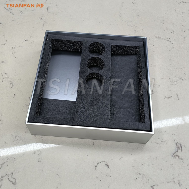 marble stone display cardboard boxes
