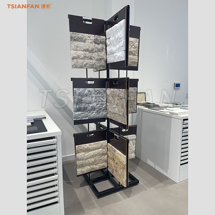 cultured stone display stand custom display racks