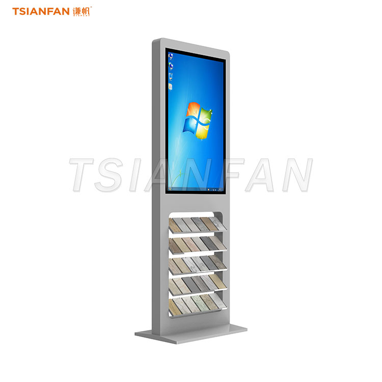 Wholesale smart tile display stands with LCD screens-SRL160
