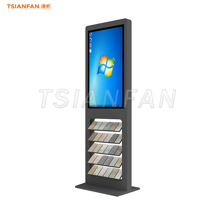 Wholesale smart tile display stands with LCD screens-SRL160