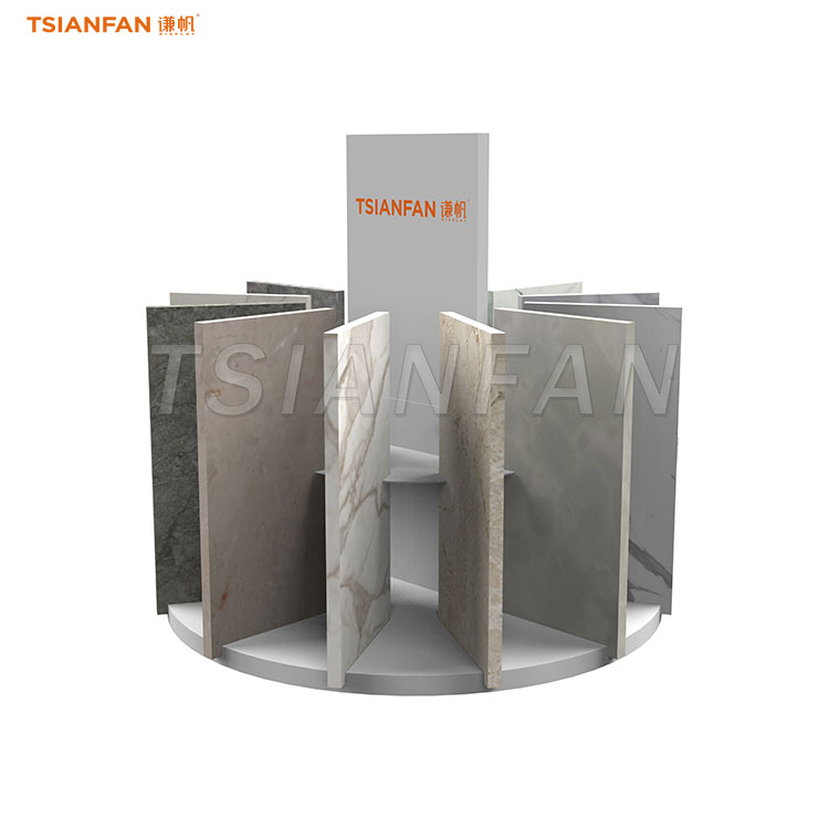 portable tile display rack for trade show booths-SRT2011