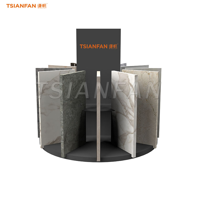 portable tile display rack for trade show booths-SRT2011