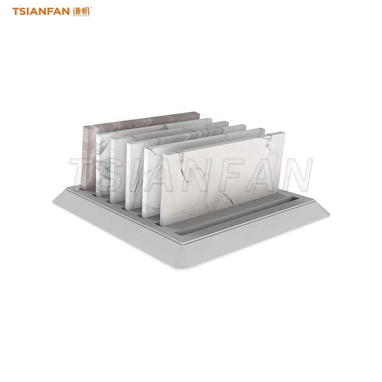 Heavy-Duty Iron Frame Countertop Granite Display Stand-SRT003Z