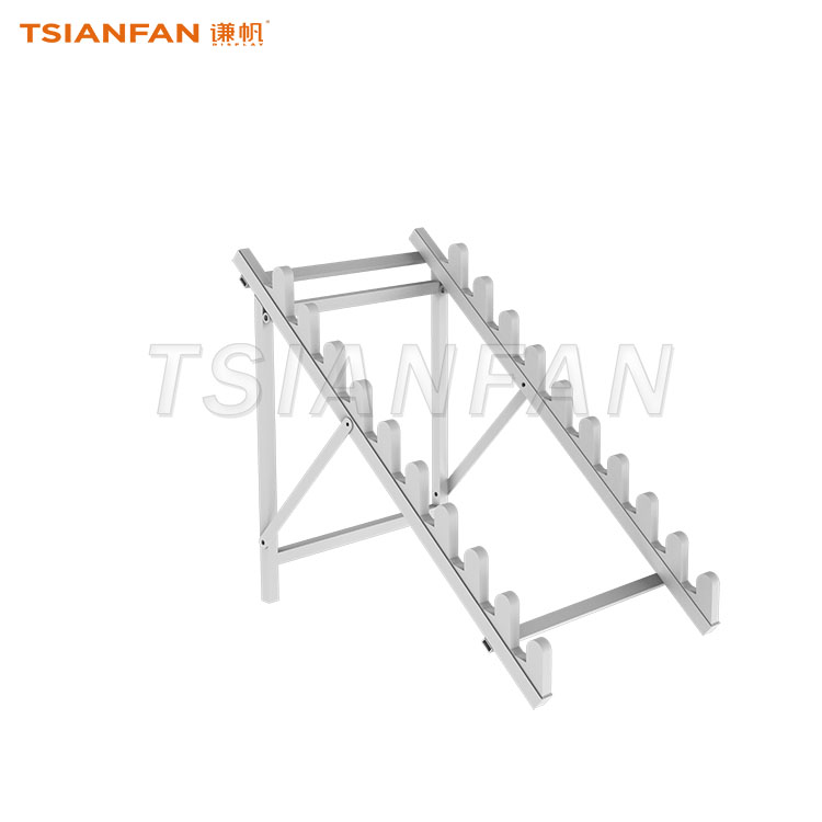 A Frame Metal Tile Display Rack, Freestanding Marble Quartz Stone Sample Insert Stand For Showroom-CE089