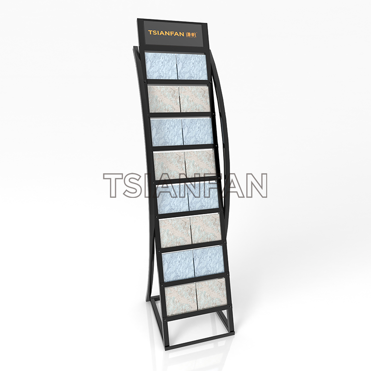 waterfall tile display rack CE016