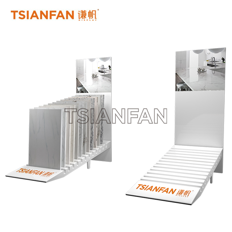 waterfall tile display rack CE907