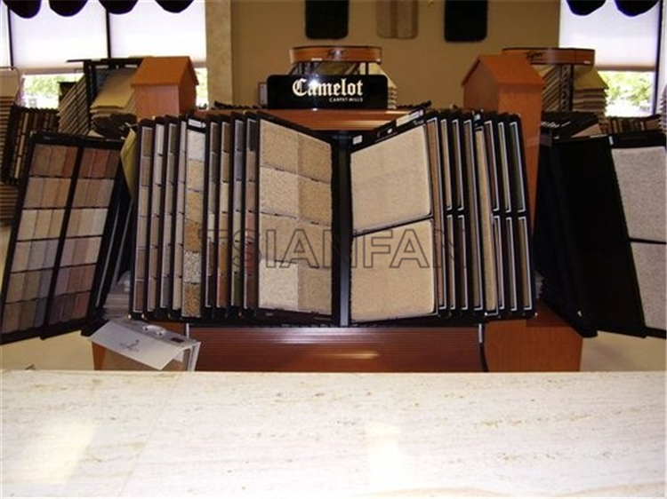 Page-turning carpet stand DF906