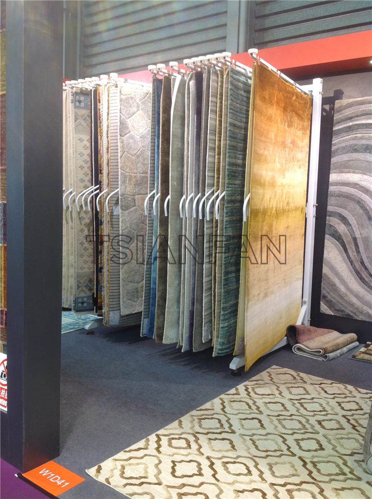 Page-turning carpet stand DF913