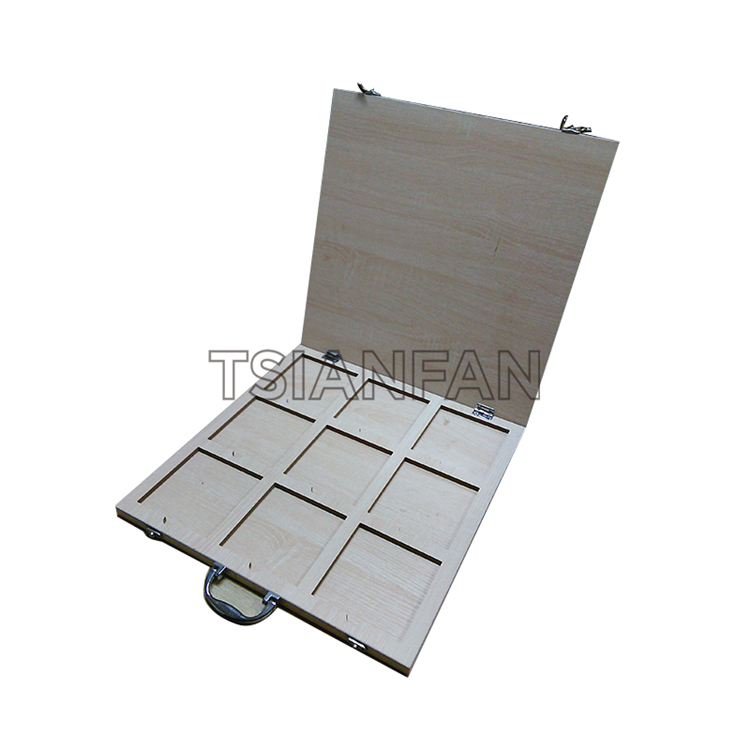 Paper display box PB704-Solid wood box