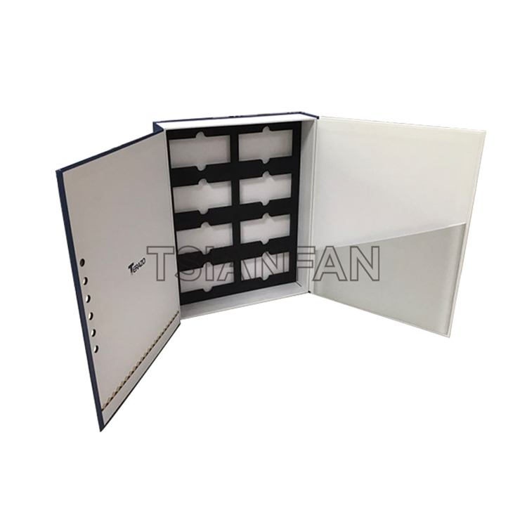 Paper display box PBE802-Clamshell