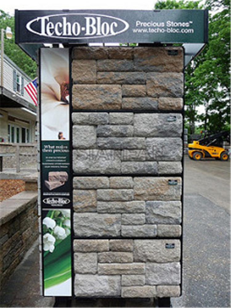 Natural stone display rack SG915