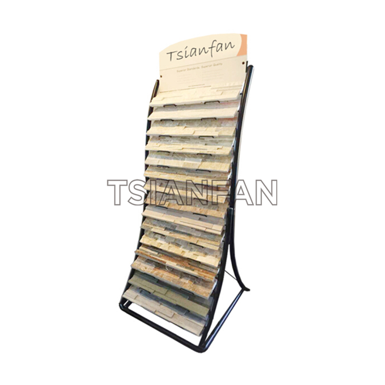 Cultural stone display rack SW050