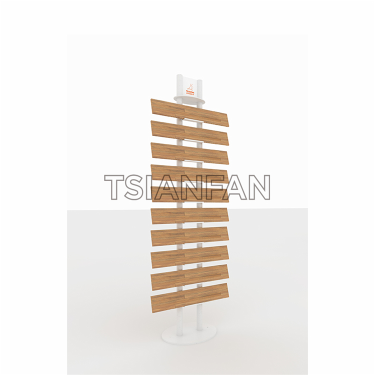 Simple wooden floor rack WE1012