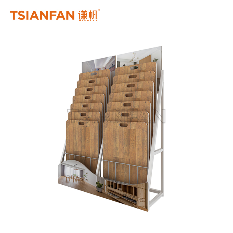 Simple wooden floor rack WE517