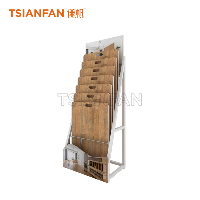 Simple wooden floor rack WE518