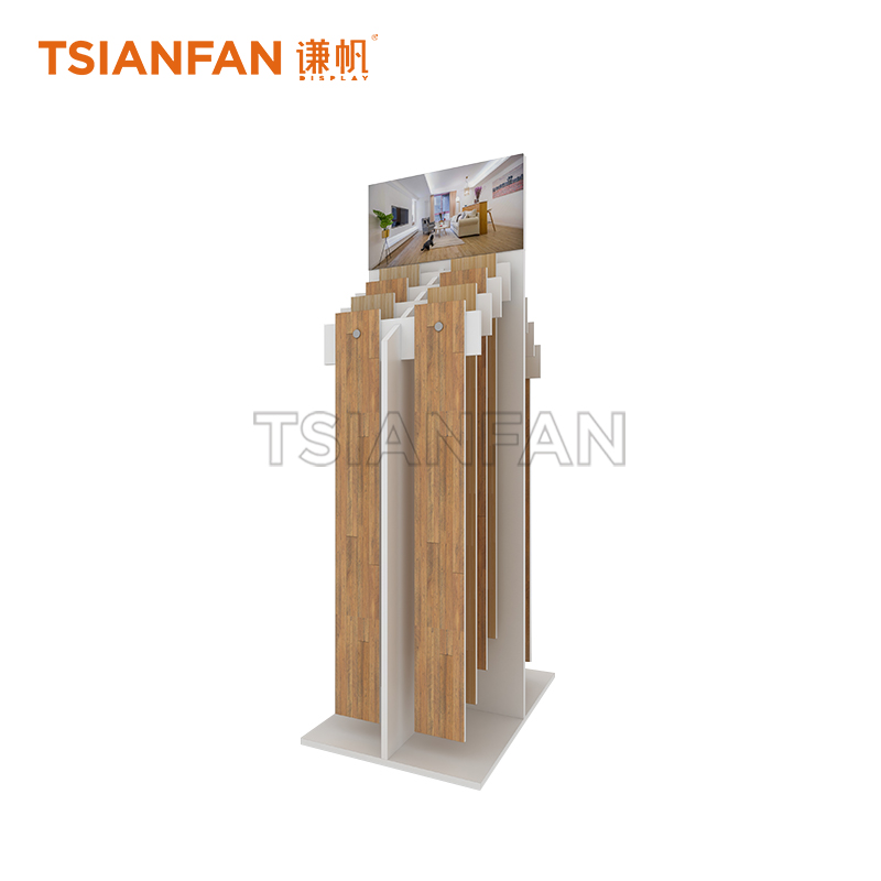 Simple wooden floor rack WE545