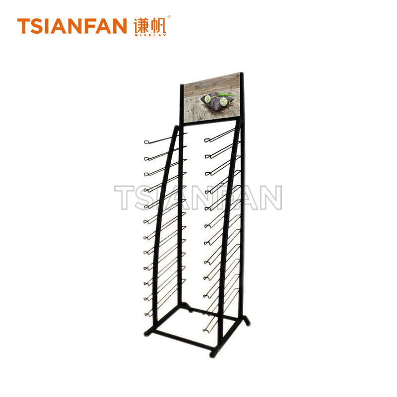 Simple wooden floor rack WE610