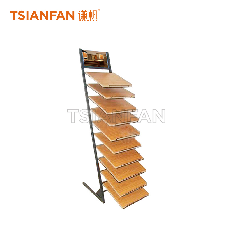 Simple wooden floor rack WE635