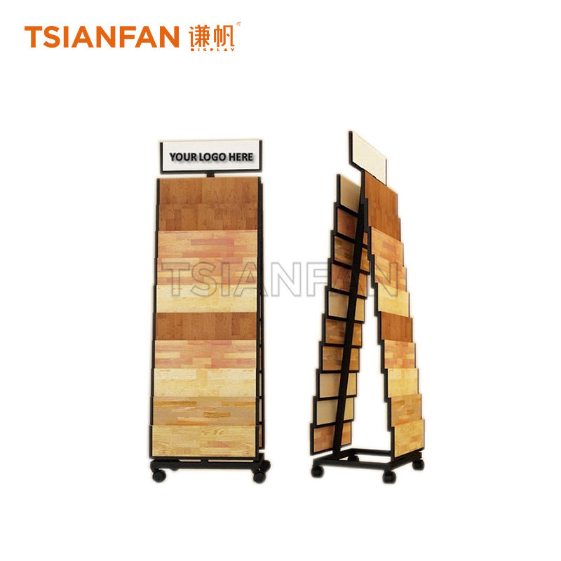 Simple wooden floor rack WE659