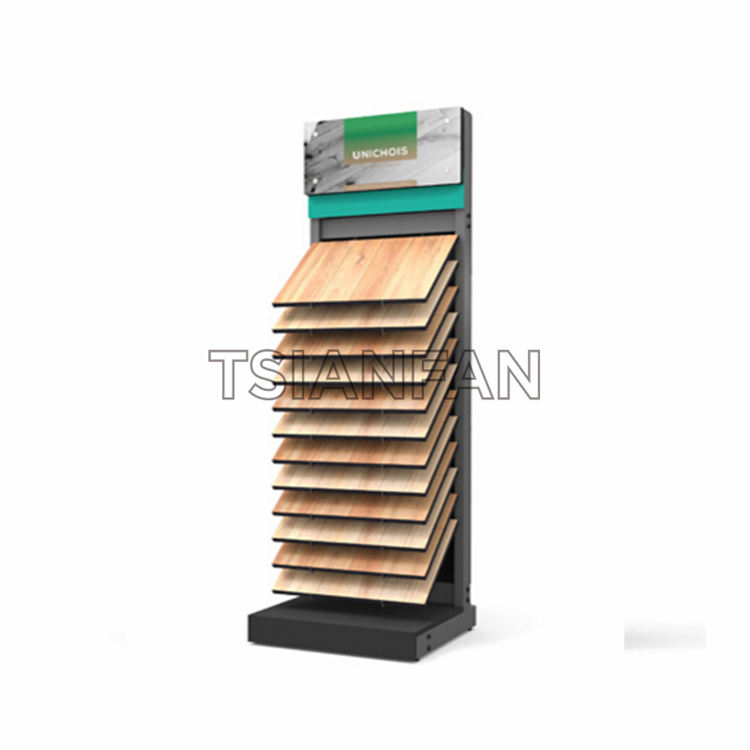Simple wooden floor rack WE981