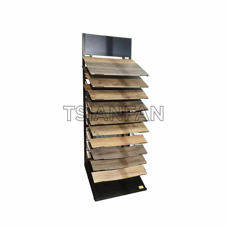 Simple wooden floor rack WE987