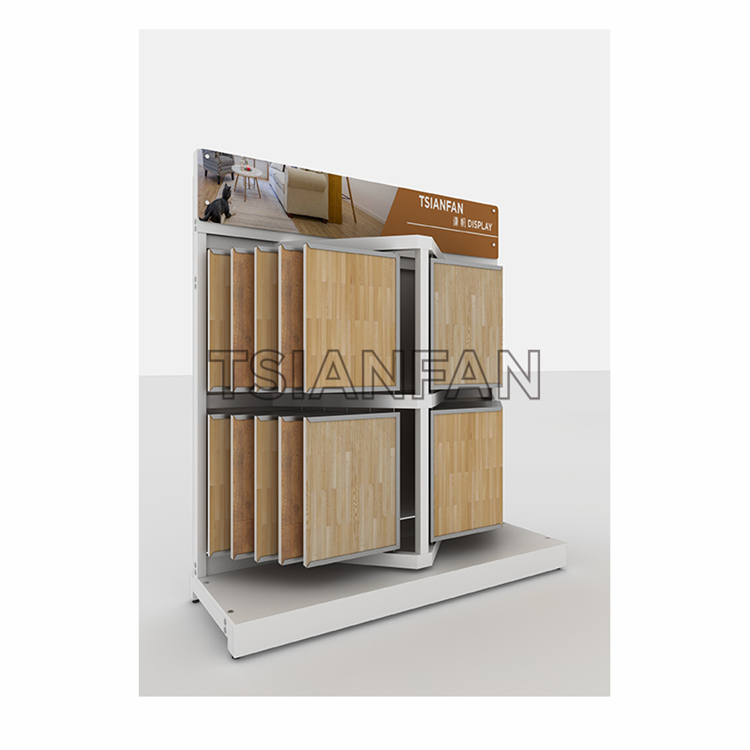 flip wood floor stand WF801