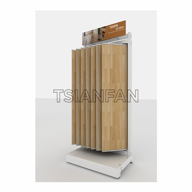 flip wood floor stand WF810