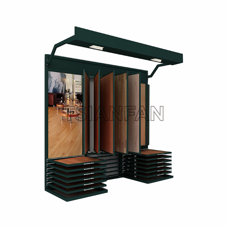 flip wood floor stand WF913