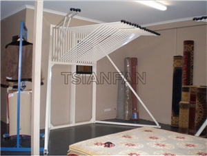 Page-turning carpet stand DF802