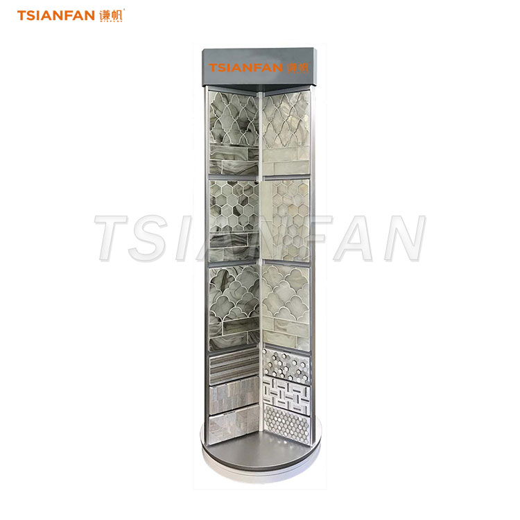 mosaic tile frame display rack